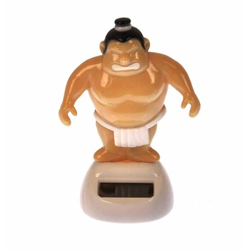 Figurina miscatoare Sumo Wrestler cu celule solare - 10 cm, Radar, 1 buc Figurina miscatoare Sumo Wrestler cu celule solare - 10 cm, Radar, 1 buc