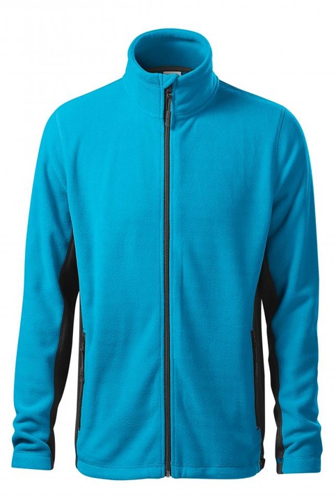 Мъжко яке Frosty, полара, тюркоазено, Тюркоаз