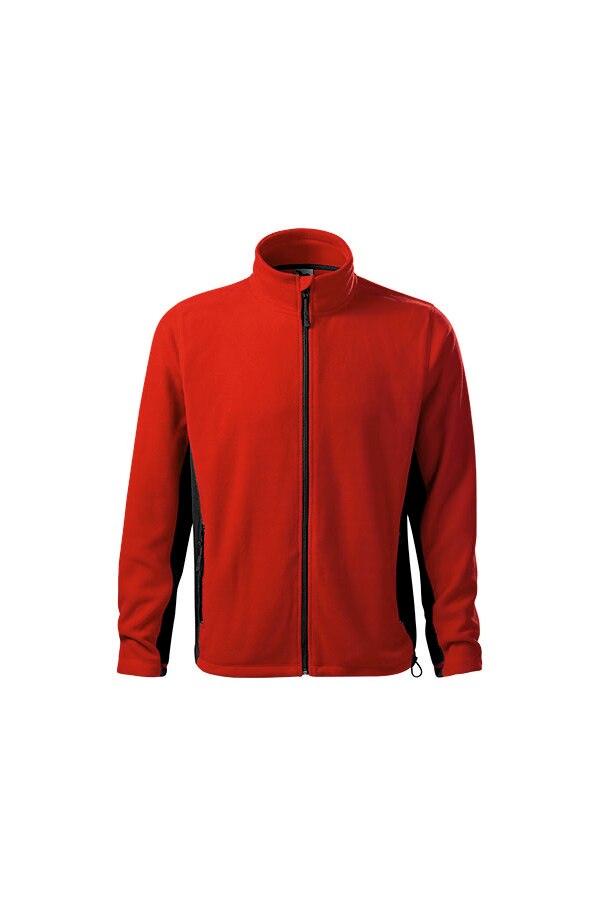 Jacheta fleece Frosty pentru barbati, Rosu Negru