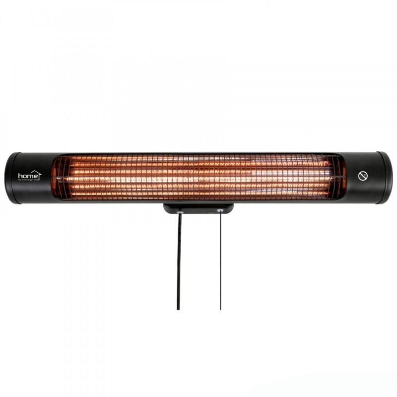 Radiator electric cu fibra de carbon, Home, 1200W, IPX4, 2 trepte de incalzire, montabil pe perete