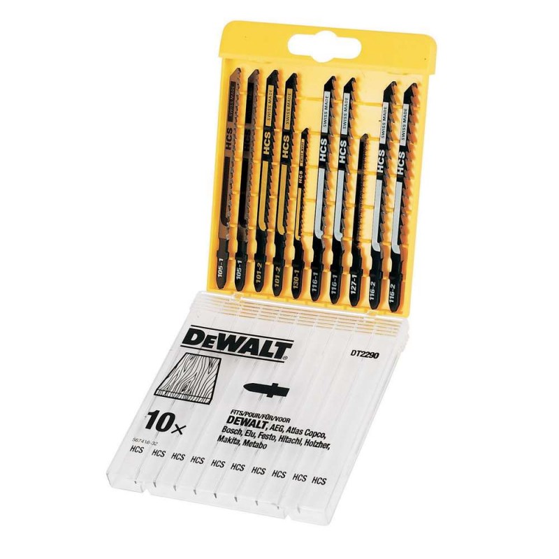 Set de 10 buc panze combinate pentru fierastraul pendular Dewalt DT2290