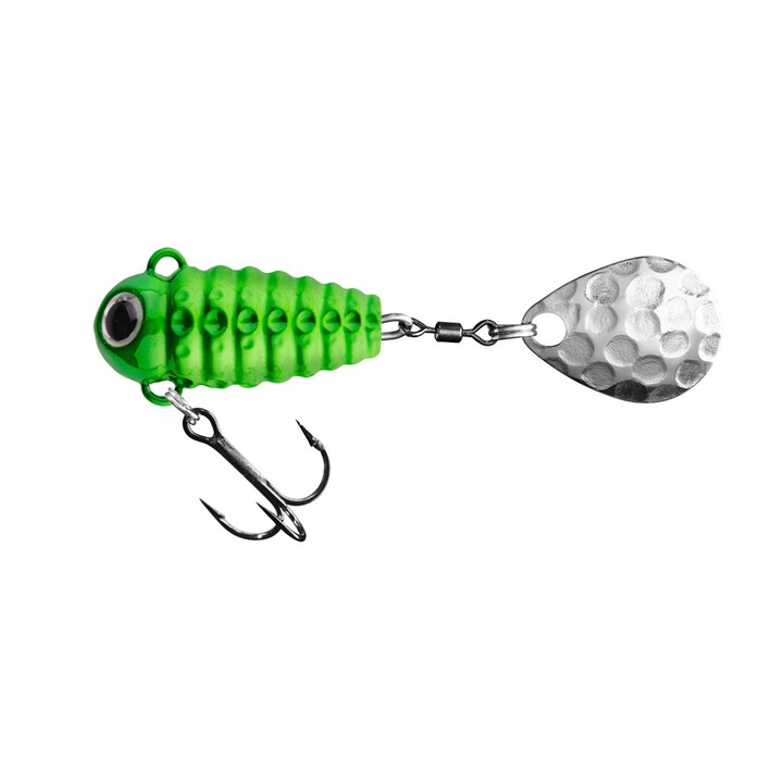 Spinner Crazy Bug 6,5cm, 6gr, Fire Green színben