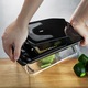 Taietor pentru legume cuburi si sticksuri, Treppo, Gefu
