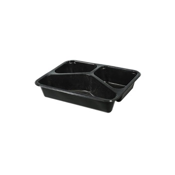 Set 360 Caserole, 227x178x50 mm, 3 Compartimente, Plastic Negru Set 360 Caserole, 227x178x50 mm, 3 Compartimente, Plastic Negru