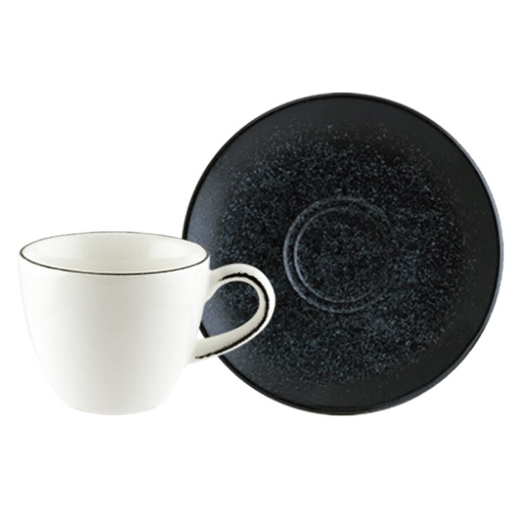 Set ceasca cu farfurioara pentru cafea Bonna Vesper Matt 80ml