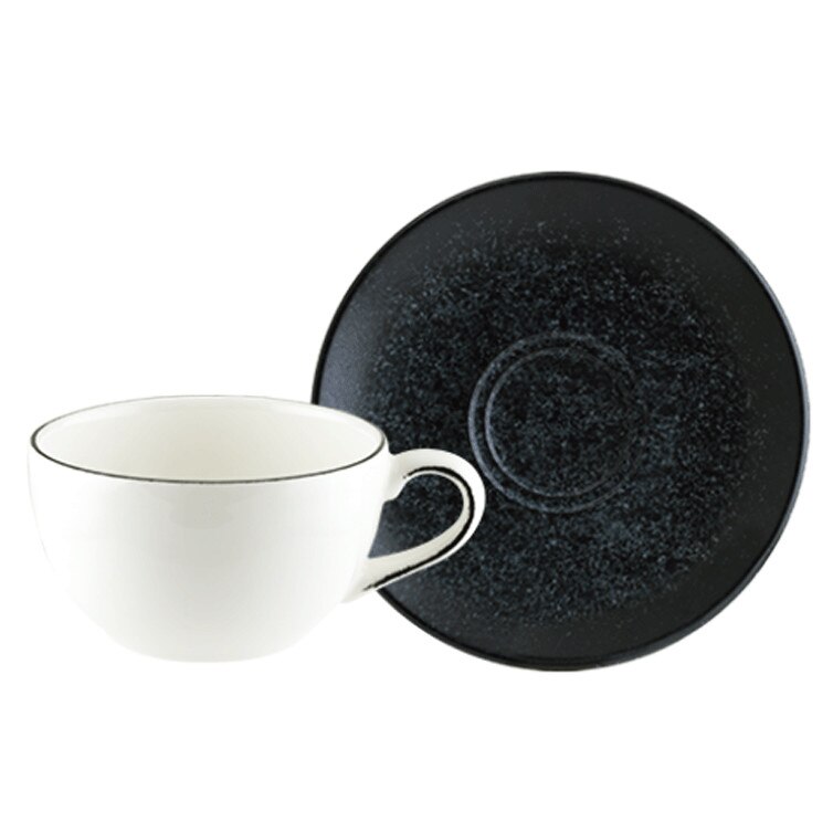 Set ceasca cu farfurioara pentru ceai Bonna Vesper Matt 250ml