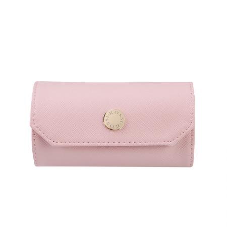 Neseser bijuterii Rossi, WA07405, de culoare pudra