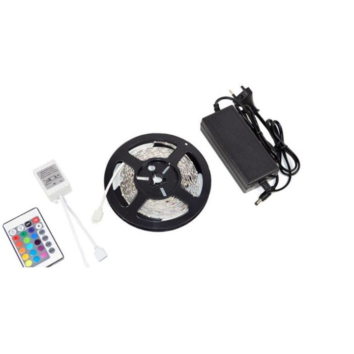 LED лента, 60 диода, SMD 5050, IP54, 12VDC, 14.4W, 5m