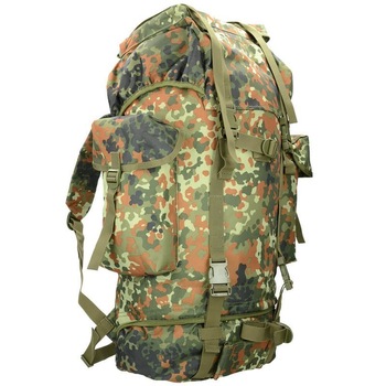Rucsac, MFH, BW, Camuflaj Flecktarn, 65 l Rucsac, MFH, BW, Camuflaj Flecktarn, 65 l