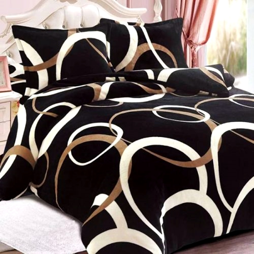 Lenjerie de pat dublu Cocolino PUCIOASA, 4 piese, 2 persoane, CO37