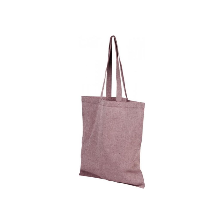 Újrahasznosított pamut táska, lila