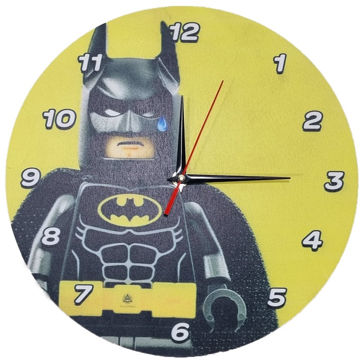 Детски Стенен Часовник Лего Батман