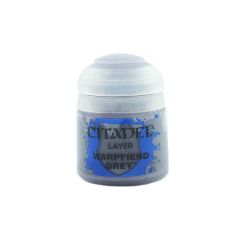 Vopsea Miniaturi, Citadel, Layer Warpfiend Grey, 12ml