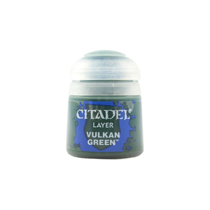 Citadel modellező festék, Layer Vulkan Green árnyalat, 12 ml