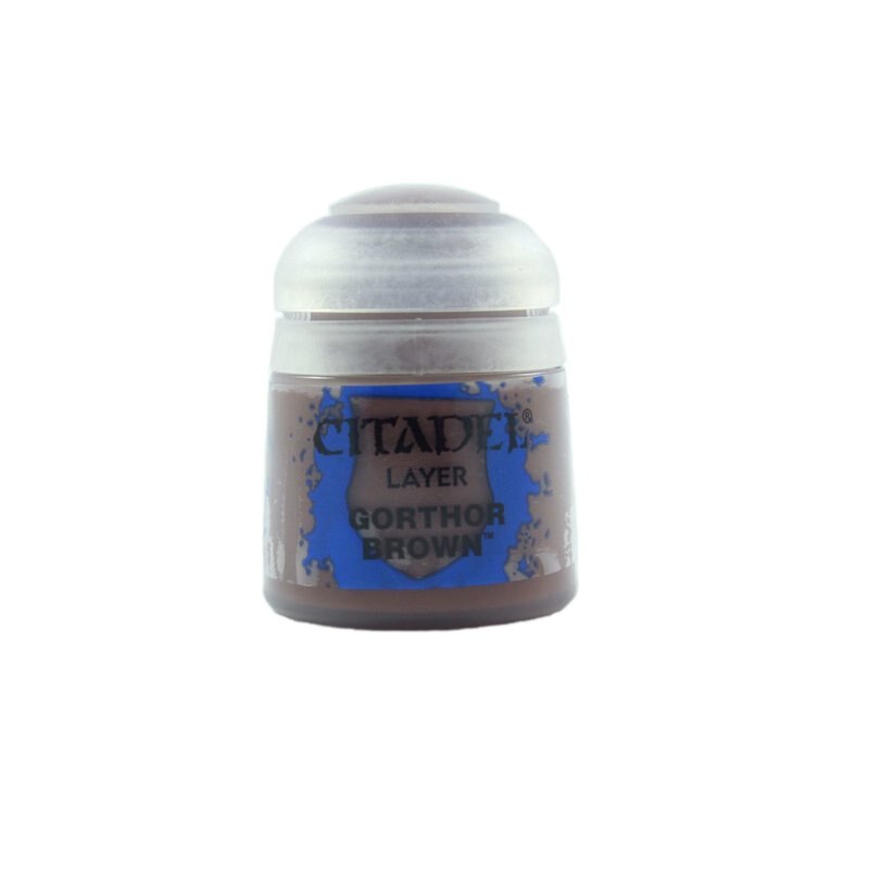 Vopsea Miniaturi, Citadel, Layer Gorthor Brown, 12ml