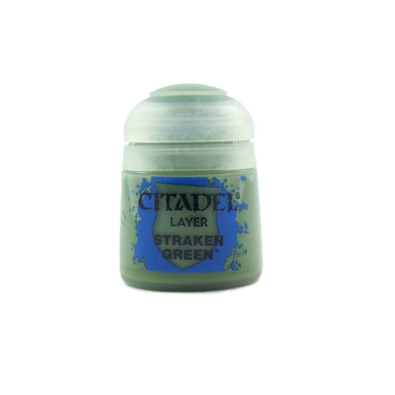 Vopsea Miniaturi, Citadel, Layer Straken Green, 12ml