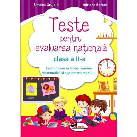 Teste De Evaluare Nationala Clasa A Ii A Simona Grujdin Adriana Borcan Emag Ro