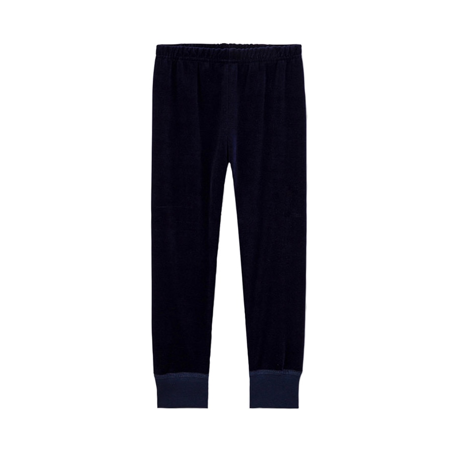 Pantaloni de pijama baieti Sanetta, albastri, 116 cm