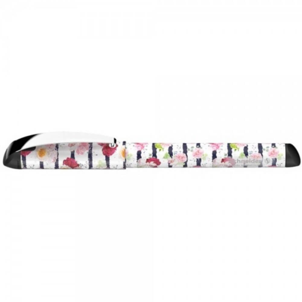 Stilou Plastic SCHNEIDER GLAM, Penita Iridium Tip M, Model Floral