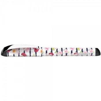 Stilou Plastic SCHNEIDER GLAM, Penita Iridium Tip M, Model Floral Stilou Plastic SCHNEIDER GLAM, Penita Iridium Tip M, Model Floral