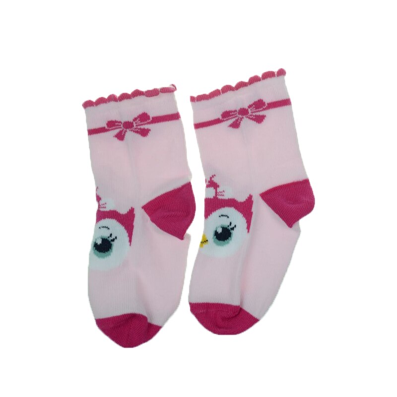 Sosete pentru fete Milusie 2219-CRO, Roz, 11-12 cm