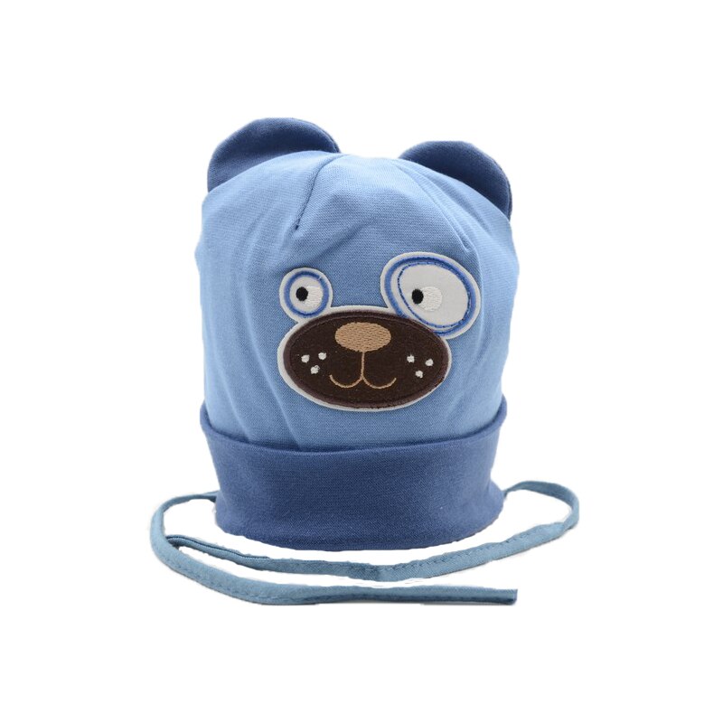 Caciula pentru baieti NN CBALU, Albastru, 42 cm