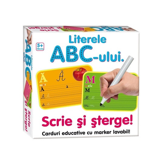 Joc literele ABC-ul scrie si sterge