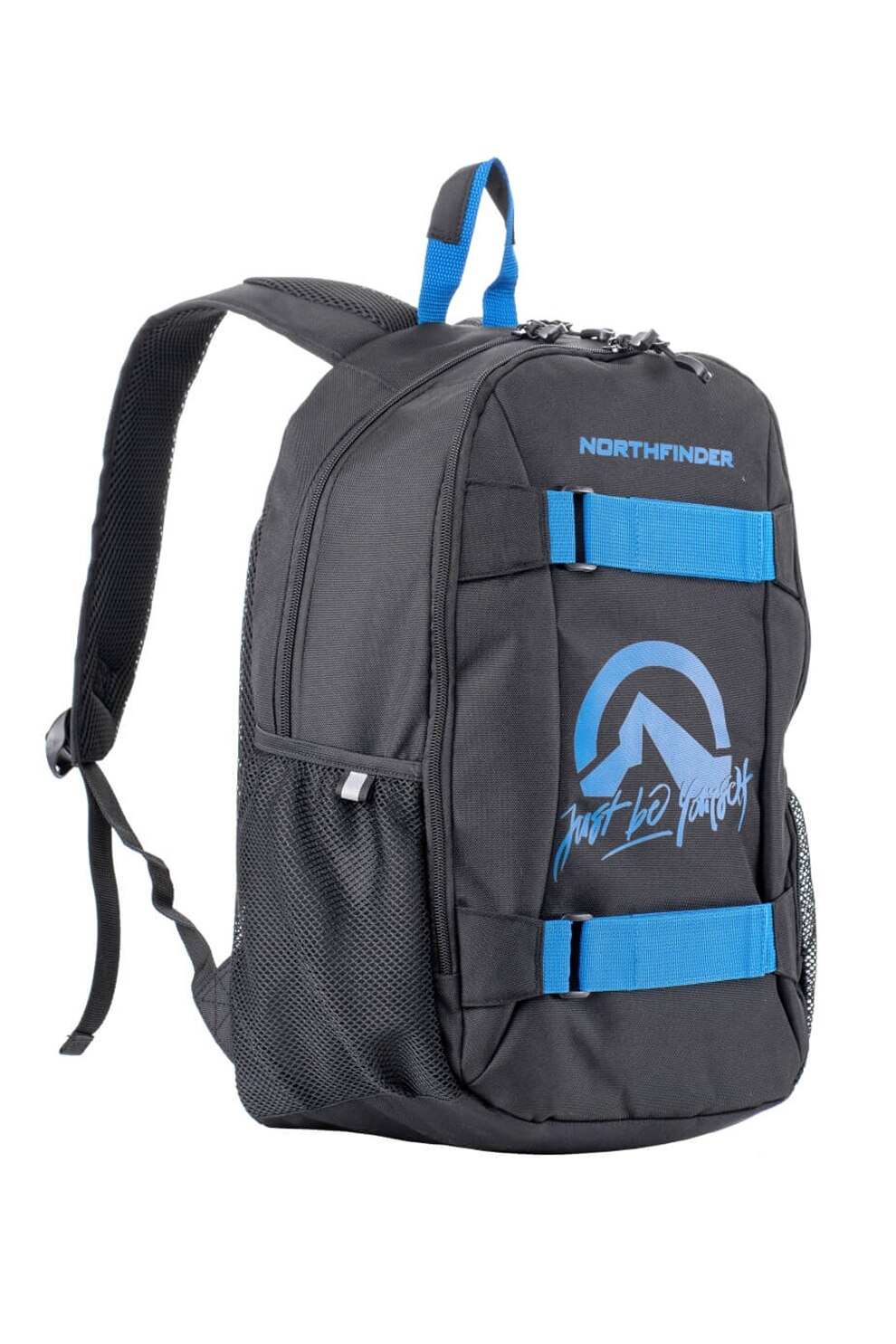 NORTHFINDER, Rucsac unisex cu detalii contrastante, Negru