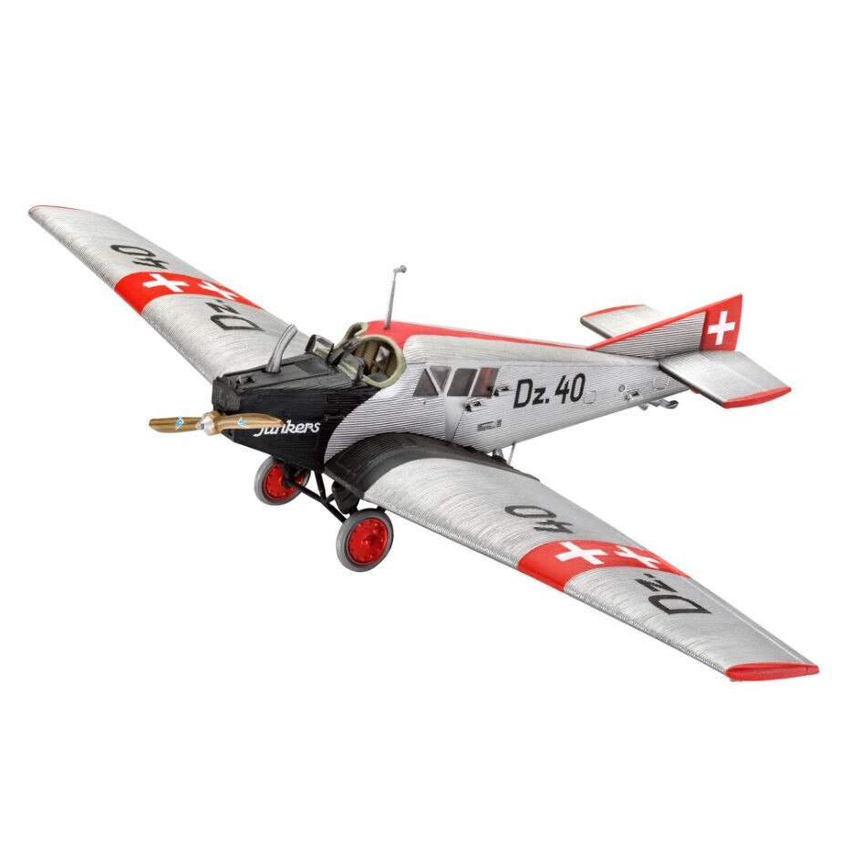 Aeromodel de construit Revell Model Set Junkers F 13 77 piese