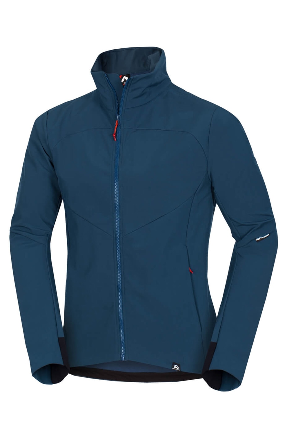 NORTHFINDER, Jacheta Softshell 3L, pentru trekking Riwer, Albastru inchis