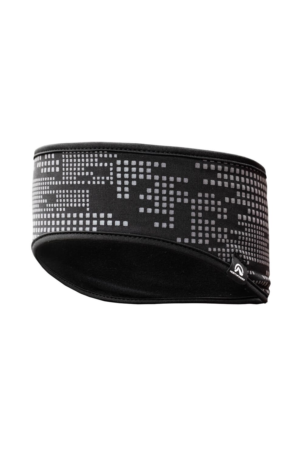 NORTHFINDER, Bentita unisex cu model, Negru