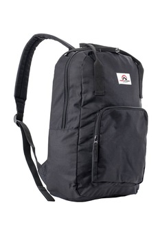 NORTHFINDER, Rucsac unisex cu aplicatie logo - 17 l, Negru NORTHFINDER, Rucsac unisex cu aplicatie logo - 17 l, Negru