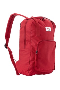 NORTHFINDER, Rucsac unisex cu aplicatie logo - 17 l, Roşu NORTHFINDER, Rucsac unisex cu aplicatie logo - 17 l, Roşu