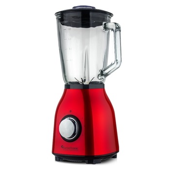 Blender TurboTronic TT-BG6, 1400W, 4 Viteze + Pulse, Lumina LED pe buton, Bol sticla 1.5L, rosu Blender TurboTronic TT-BG6, 1400W, 4 Viteze + Pulse, Lumina LED pe buton, Bol sticla 1.5L, rosu