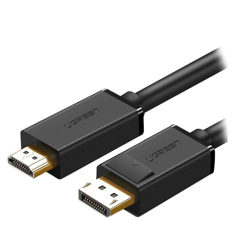 Cablu HDMI FullHD Ugreen DP101 DisplayPort, 2m, Negru