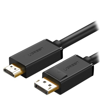 Cablu HDMI FullHD Ugreen DP101 DisplayPort, 2m, Negru Cablu HDMI FullHD Ugreen DP101 DisplayPort, 2m, Negru