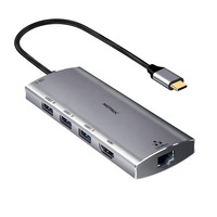 hub motrix usb type-c 1xhdmi 3xusb30 1xpower delivery 1xgigabit ethernet rj45 compatibil cu macbook pro macbook air google chromecast tv 4k imagen 45_0_
0
