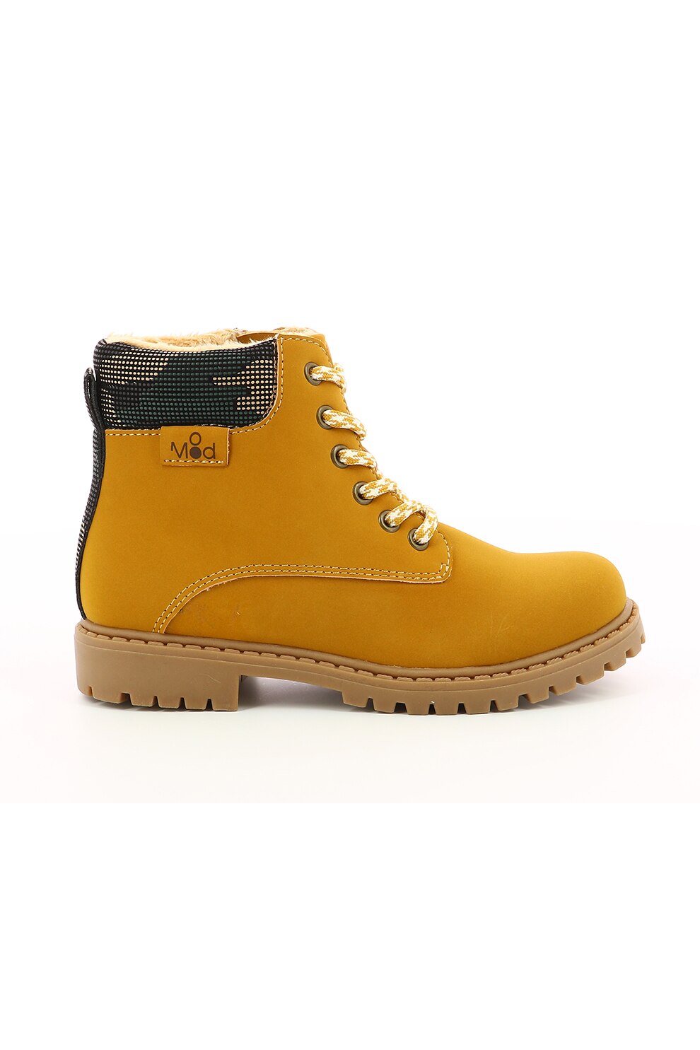 Mod8 kids, Bocanci de piele ecologica, Bej, 29 EU