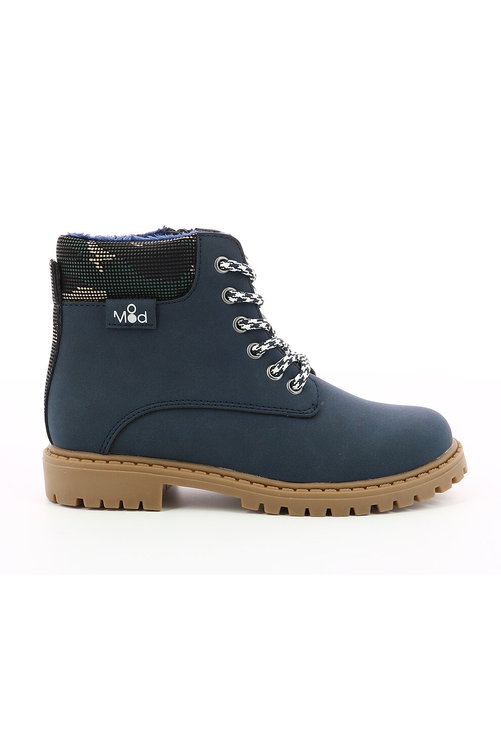 Mod8 kids, Bocanci de piele ecologica, Bleumarin, 29 EU