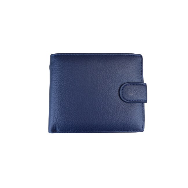 Portofel barbatesc din piele naturala, Hassion, F058 Dark Blue