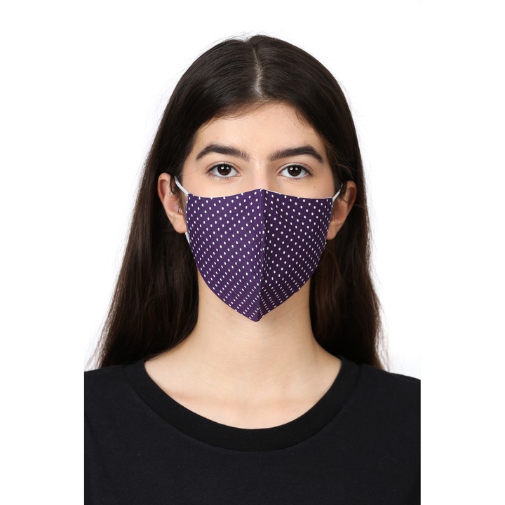 Masca de fata BE YOU, model buline, indigo, 1 buc