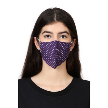 Masca de fata BE YOU, model buline, indigo, 1 buc Masca de fata BE YOU, model buline, indigo, 1 buc
