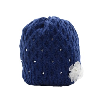 Caciula pentru fete NN BRT14I, Bleumarin, 42 cm Caciula pentru fete NN BRT14I, Bleumarin, 42 cm