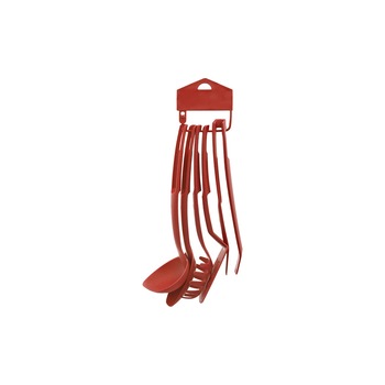 Set 5 ustensile pentru gatit, rosu Set 5 ustensile pentru gatit, rosu