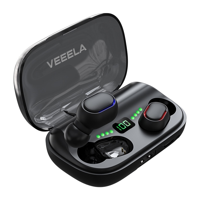 Casti Bluetooth VEEELA, JS2, apel hands-free, subwoofer stereo