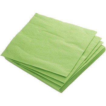 Servetele Verde Deschis din Hartie FLUFFY, 150 Buc/Set, 33x33 cm, 2 Straturi Servetele Verde Deschis din Hartie FLUFFY, 150 Buc/Set, 33x33 cm, 2 Straturi