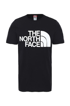The North Face - Тениска със стандартна кройка и лого, Черен