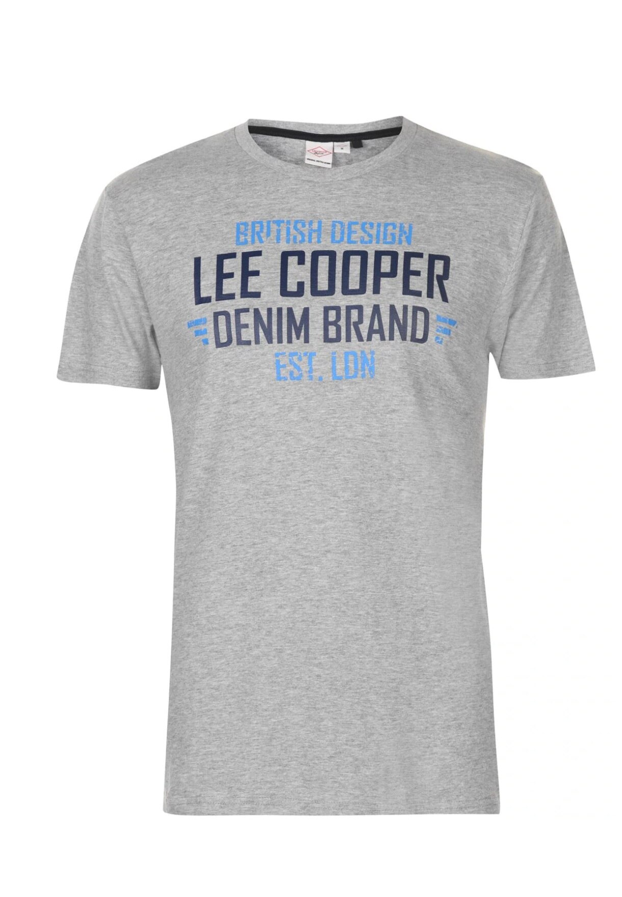 Tricou barbati, Lee Cooper Vintage, Bumbac, M EU, Gri