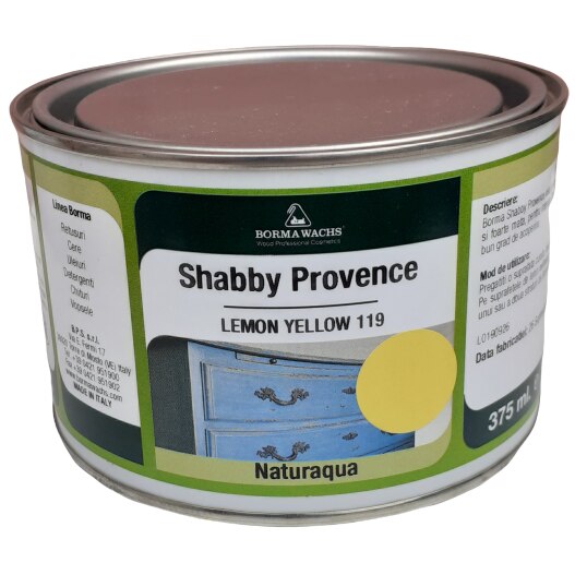 Culoare lemn vintage Lemon Yellow Borma Wachs 375ml