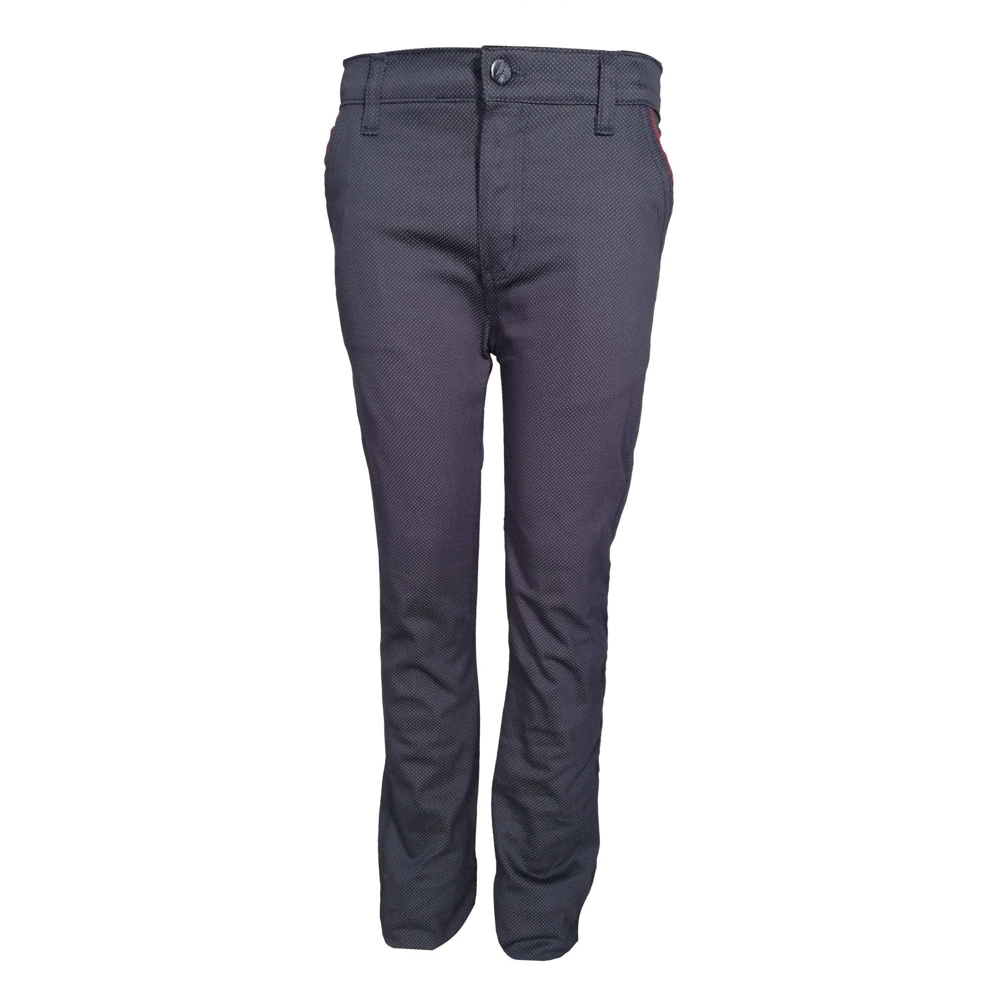 Pantaloni baieti, din bumbac, bleumarin